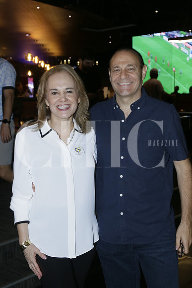 Lydia Videgaray y José Assam