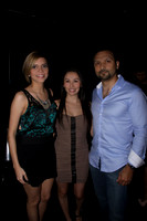 Lily Romero, Daniela Salazar y Jorge Canales
