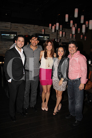 Poncho Madero, Gerardo García, Claudia Madero, Paola Martínez y Esteban Madero