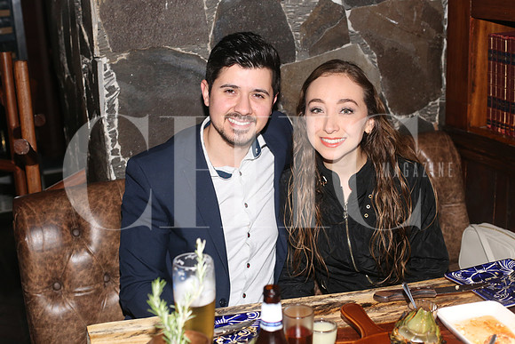 Luis Bartolini y Aimee Treviño