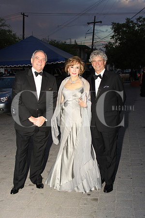 Raúl Súarez, Yolanda Santos y Tony Bichara