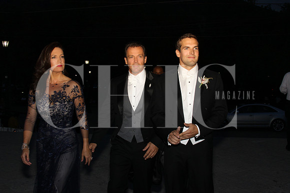 Mónica Pérez de Garza, David Garza y David Garza Pérez