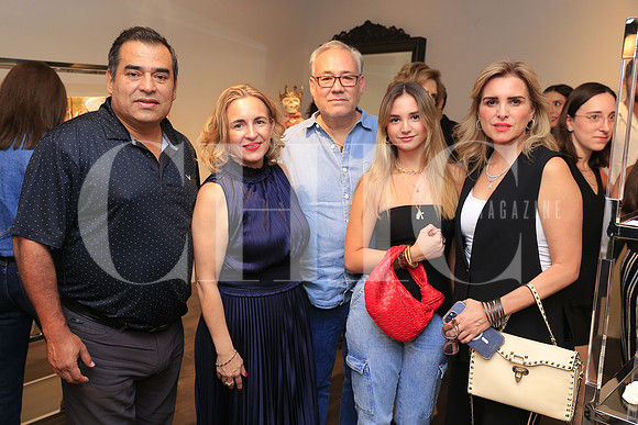 Rolando Gonzalez, Adriana Mascareñas, Lalo Cavazos, Andrea Cavazos y Dina Iglesias 2