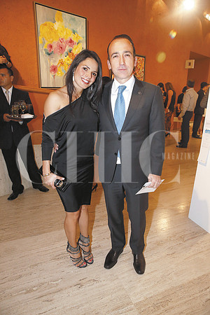 Claudia De la Torre de López y Ernesto López Clariond