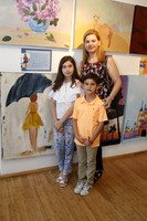Rebeca Fernández, Mónica de Fernández y Leo Fernández
