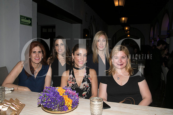 Alejandra Osuna, Ana Zozaya, Cecilia Jaime, Naya Quiroga de Barba y Nancy Salazar de Saldívar