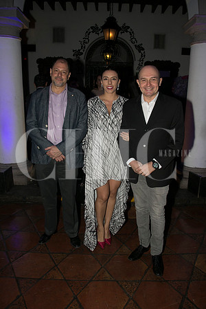 Isidoro Ramos, Vanessa Muñoz y Jesús Medina