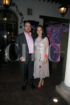 Rodrigo González Calderón y Marly De la Garza de González