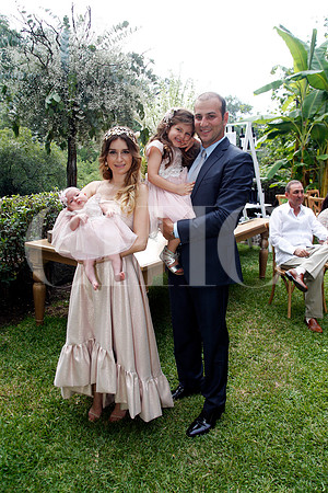 Julieta Sánchez, Regina Mier de Sánchez, Camila Sánchez y Roberto Sánchez
