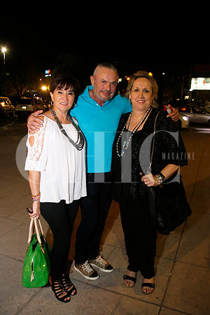 Irma Reyes de Sáenz, Jorge García y Beba López