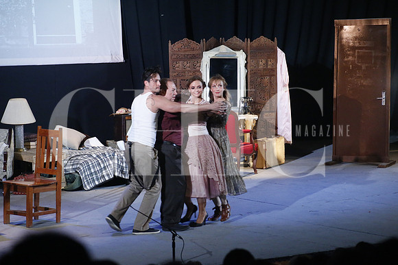 Jorge Orduña, Sergio Esquivel, Blabina Sada y Lyudyvina Velarde