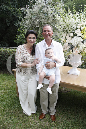 Lia Sabella de Sánchez, Roberto Sánchea y Alonso Romero