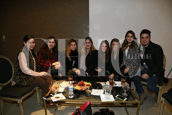 Denisse Aguilar, Lucía Rodríguez, María Domene,Catalina Ballesteros, Alejandera Ramírez, Sylvia González, Cordelia Belden y Ricardo Contreras