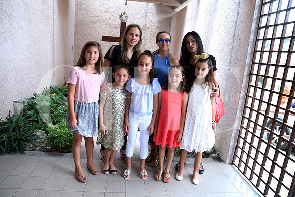 Myriam Martínez, Lisa Cagnasso de Elizondo, Claudia Terán, Andrea Garza, Emma Montalvo, Valentina Montemayor, Lisa Elizondo y Mariana Flores2