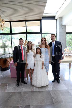 Pablo Cortina, Mariza López, Annya Martínez, Mariana Barrera de Martínez y Abelardo Martínez