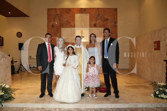 Pablo Cortina, Mariza López, Annya Martínez, Mariana Barrera de Martínez, Abelardo Martínez Y Amaya Martínez