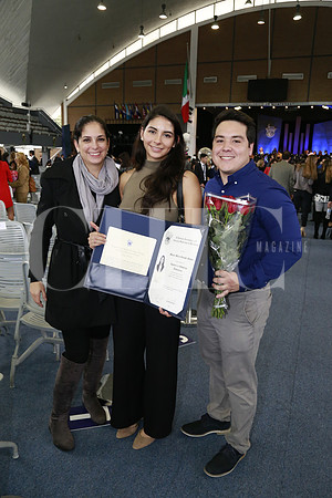 Lorena Galván, Mónica González y José Pérez
