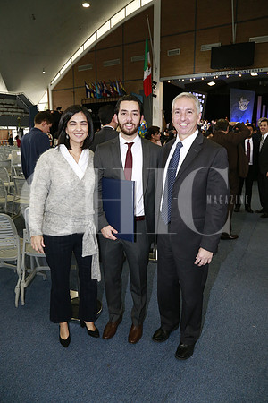 Mónica López de Salinas, Mauricio Salinas y Sergio Salinas Llaguno