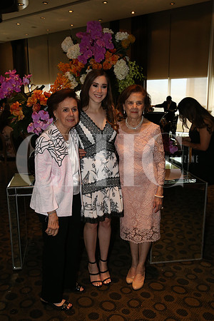 María Barragán, Jimena Villarreal y María Guadalupe Cavazos