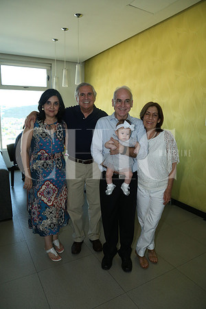 Nelly García de Peña, RodolfoPeña, Alfredo Rodríguez, Lisa Sofía y Alejandra Baugthon de Rodríguez