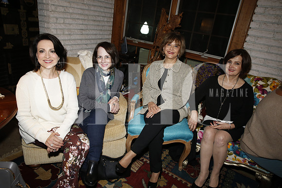 Margarita Gámez de Zambrano, Carmen Rodríguez, Liliana Cantú de López y Tere Rodríguez