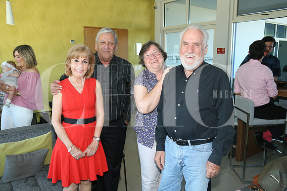 Tita Baugthon, Carlos Tamez, María Isabel López y Loran Baugthon