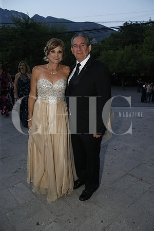Patricia Ortiz de Garza y Manuel Garza