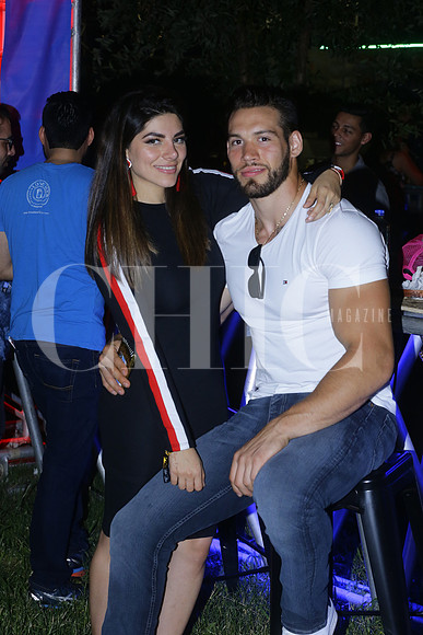 Flor Veliz y Octavio Gonzalez
