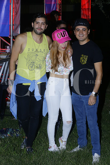Luis Elizondo, M¢nica Contreras e Ismael Rozu (1)