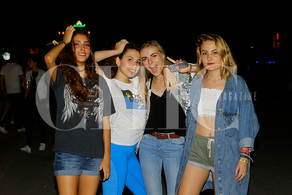 Luna Hernandez, Cecy Alvarez, Maelys Rault y Zoe Blumet