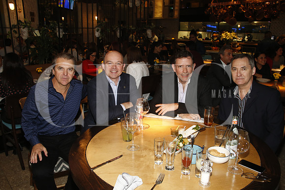 Alejandro Martínez, César Montemayor, Jorge De la Garza y Eduardo Meyado