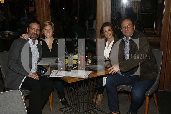 Roberto Grajeda, Alexandra Armstrong, Giselle Irias y Arturo Gutiérrez