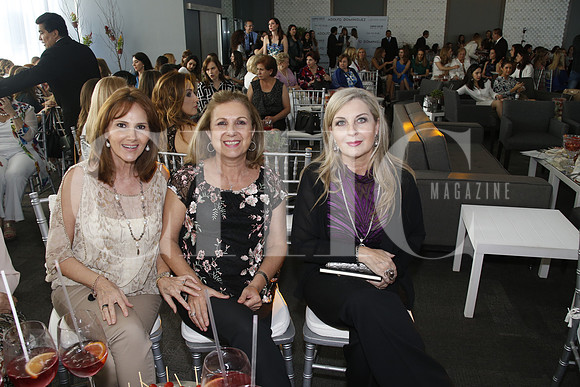 Liz Garza de Parás, Cecilia Bichara de Sartorius y Aracely Eggletón de Cantú