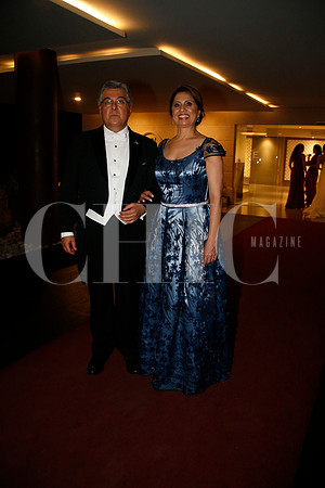 Marino Castillo y Martha Moreno de Castillo (papás del novio)