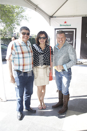 Aldo Díaz, Teresa de Díaz y Rolando Lozano