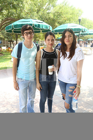 Ricardo Beristain, Margot Bustamante y Marcela Hernández