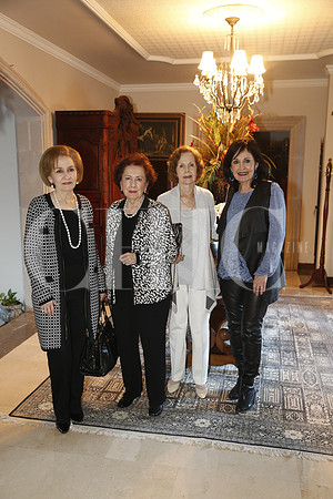 María Garza de Blanco, Blanca Rosa de Zertuche, Lily Garza de Ayala y Margarita González de Berchelmann