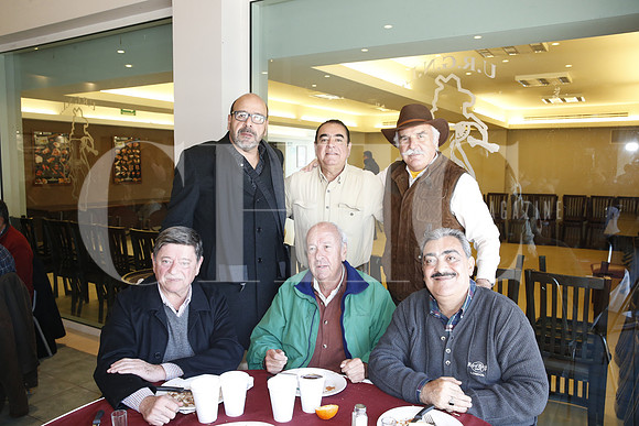 Marcial Herrera, Héctor Faz, Reyunaldo Farías, Rogelio Montemayor, Lázaro Villarreal y Ali Reza