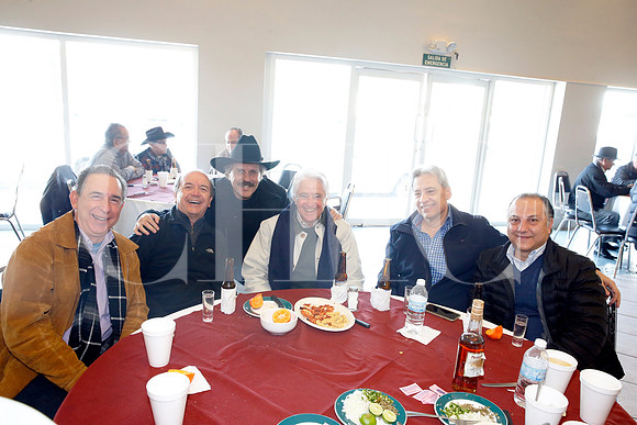 Octavio Hinojosa,  Rodolfo Garza, Ricardo López, Juan Morales, Francisco Garza y Alfonso Elizondo