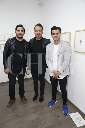 Adal Benavides, Luis Díaz y Ricardo Sandoval