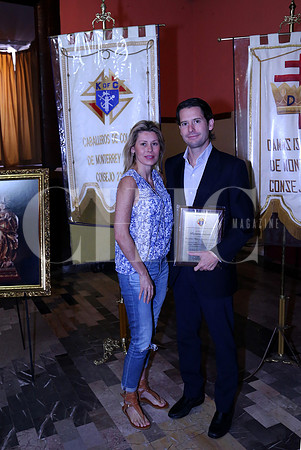 Valeria González de Martínez y Jesús Dionisio González Albuerne