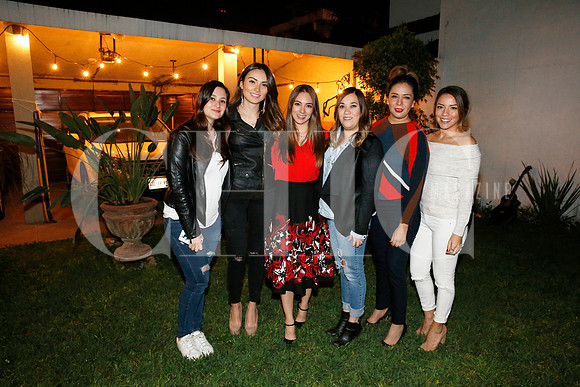 Tanya Ogushi, Alejandra Pereyra, Priscilla Vásquez, Lucía Cantú, Brenda Robles, Marlene Aranda