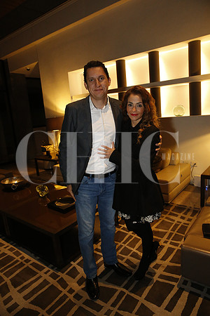 Rodrigo González y Claudia Valdés de González