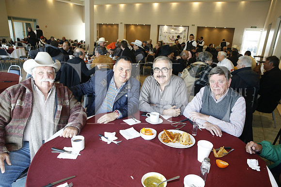César Cantú, Óscar Cantú, Benjamín Clariond y Rogelio Montemayor