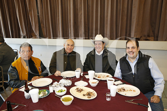 Manuel Valeras, José Luis Cantú, David Galván y Vicente Galván