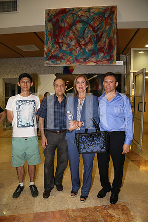 Henri Orozco, Manuel Ruiz, María Rosa Cantú y Renato León