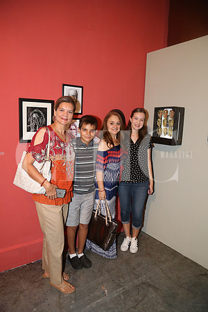 Jazmin de Dávila, Marcos Dávila, Adela Inés González y Cecilia Dávila