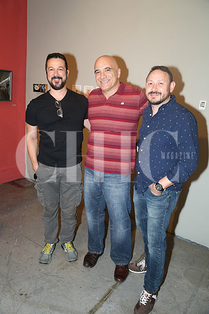 Juan Pablo Gunda, Alberto Arredondo y Rodrigo Martínez