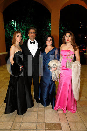 Romelia Nader, César Nader, Bárbara Barceló de Náder y Bárbara Náder