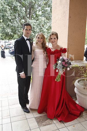 Efraín González, Bárbara Treviño y Bárbara Gómez